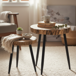 Wooden Table Set 2 pieces