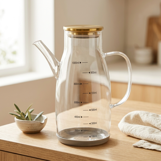 Glass Oil Dispenser 1000 ml