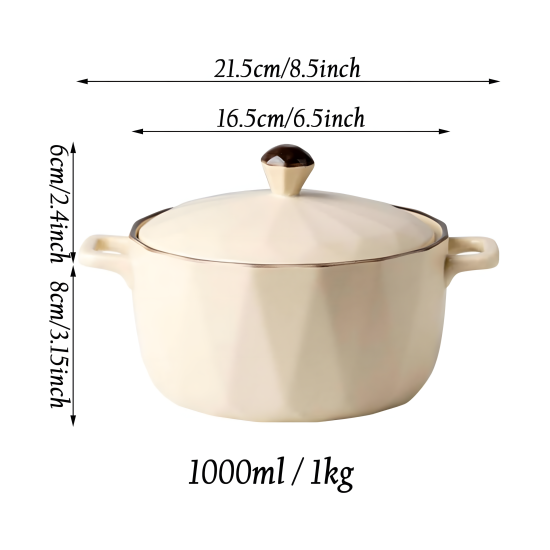 Porcelain Cooking Pot