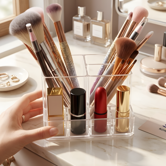Acrylic Makeup Organizer 
