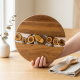Wooden Spinning Cutting Board Small
