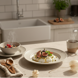 Porcelain Plate 27x3cm