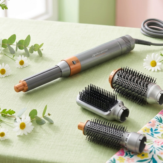 Enzo 6-in-1 Professional Hair Styling Brush