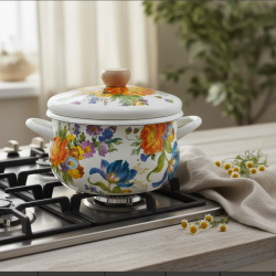 Metal Cooking Pot 22 cm