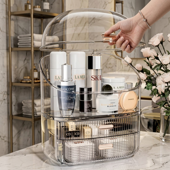 Plastic Makeup Organizer