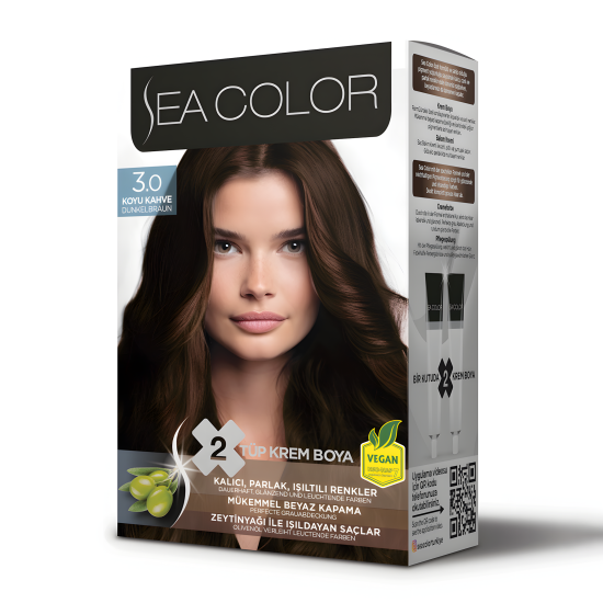 Sea Color Hair Dye Dark Brown