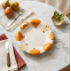Fruit Pattern Porcelain Plate