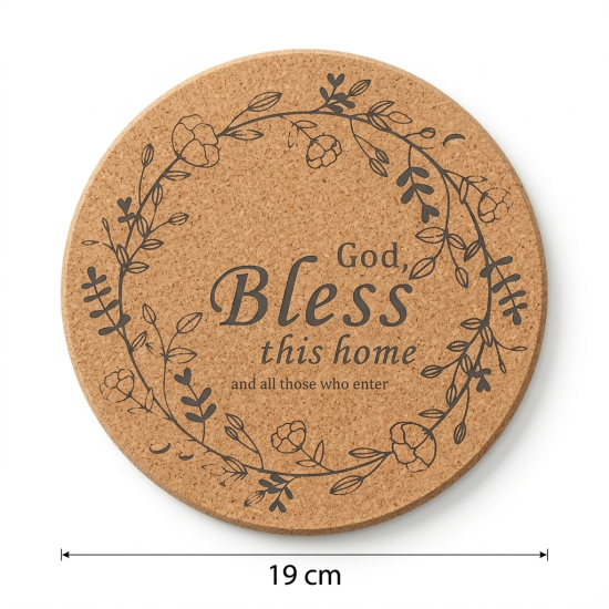 Wooden Coaster Set 4 pieces 
