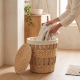 Straw Laundry Basket Large