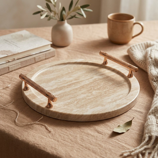 Wooden Tray Set 2 Pcs