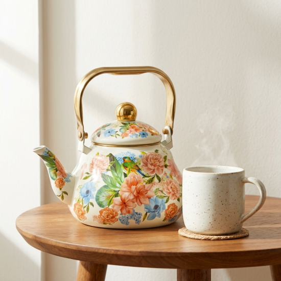 Flowers Pattern Tea Pot 2.5 Liter