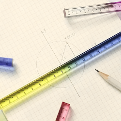 Acrylic Ruler 30 cm