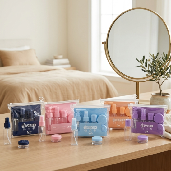 Travel Cosmetic Containers Set