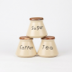 Porcelain Spice Jar Set - 3 Pcs