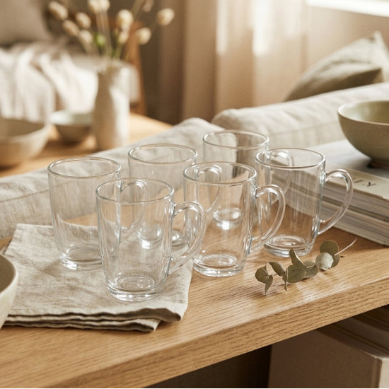 Coffee Mug Set - 6 Pcs