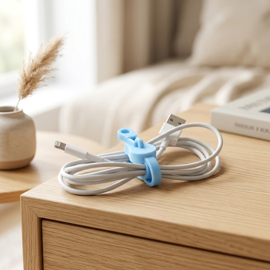 Silicone Zip Ties - 5 Pcs