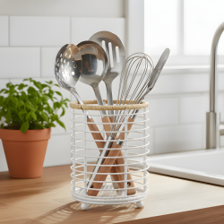 Metal Utensil Holder