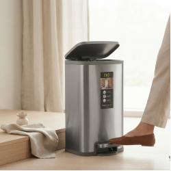 Square Trash Step Bin 12 liter