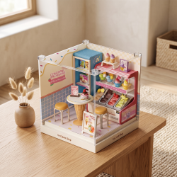 Ice Cream Shop Game Set 36 Pieces