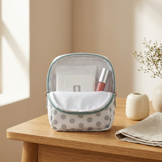 Makeup & Sanitary Pad Bag