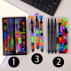 Black Gel Pens Set 3 Pieces