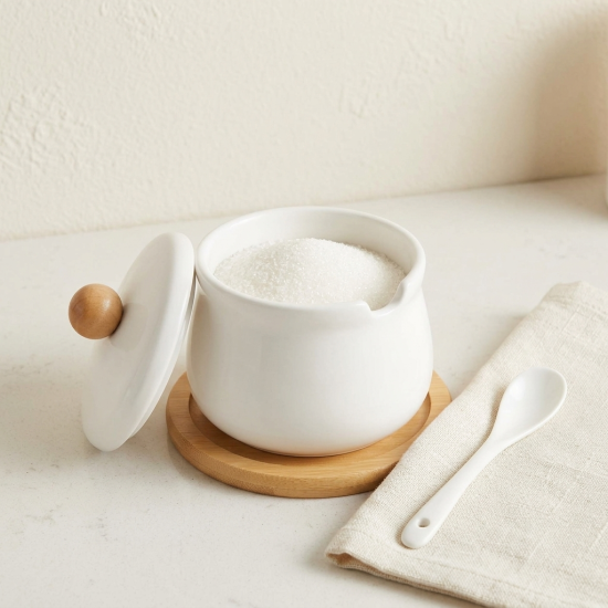 Porcelain Sugar Bowl