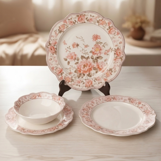 Dinnerware Set - 24 Pcs