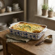 Porcelain Baking Dish Set 3 Pcs