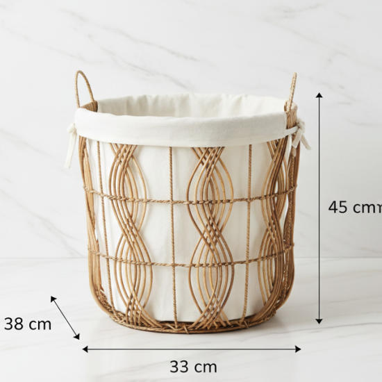 Straw Basket Large