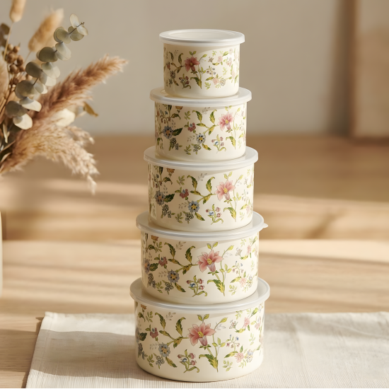 Tupperware Set - 5 Pcs