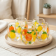 Glass Cups Set 6 Pcs