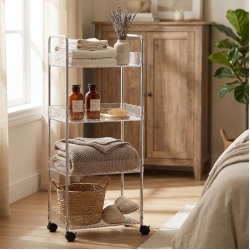 Plastic Trolley 4 Layers