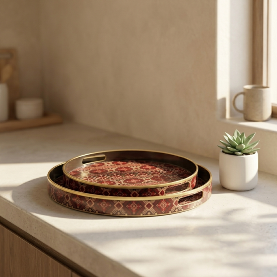Tray Set 2 Pcs