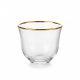 Glass Coffee Cup Set - 6 Pcs