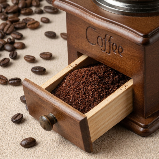 Wooden Coffee Grinder