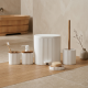 Plastic Bathroom Set - 5 Pcs