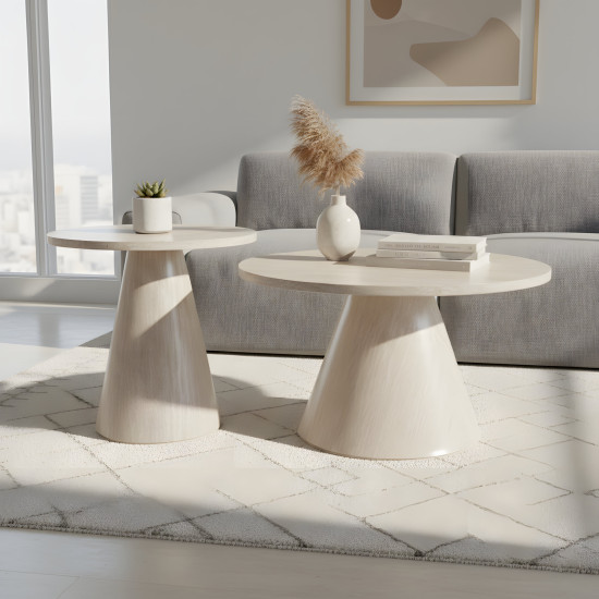 Metal Table Set - 2 Pcs