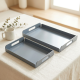 Acrylic Serving Tray Set 2 Pcs