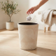 Leather Trash Can