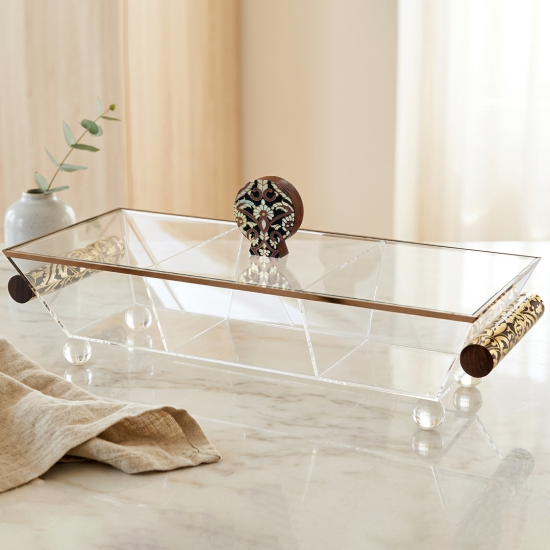 Three-Section Serving Platter