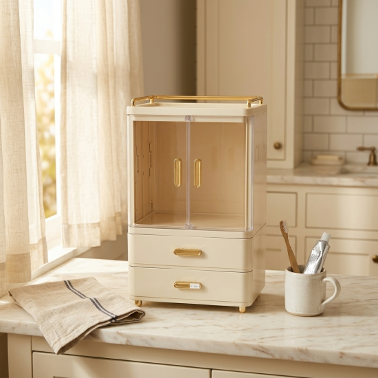 Plastic Makeup Organizer