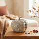 Ceramic Pumpkin Ornament Large