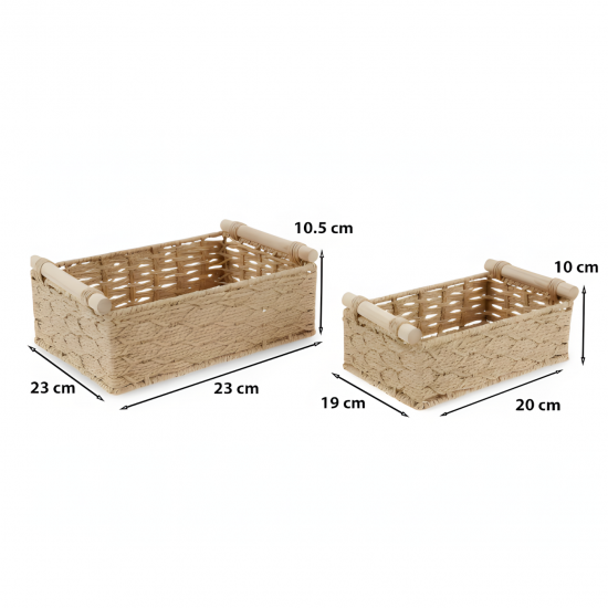 Straw Box - 2 Pcs