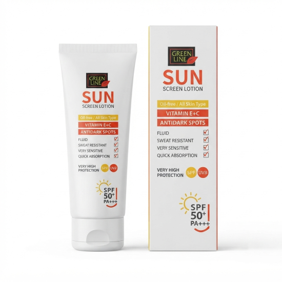 Green Line Sunscreen Lotion