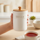 Porcelain Spice Jar Set - 3 Pcs