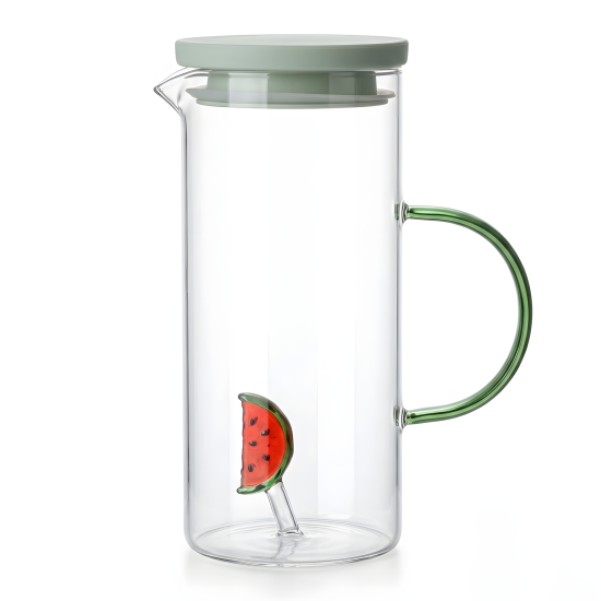 Glass Water Jug 1L