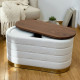 Storage Pouf Set - 3 Pcs