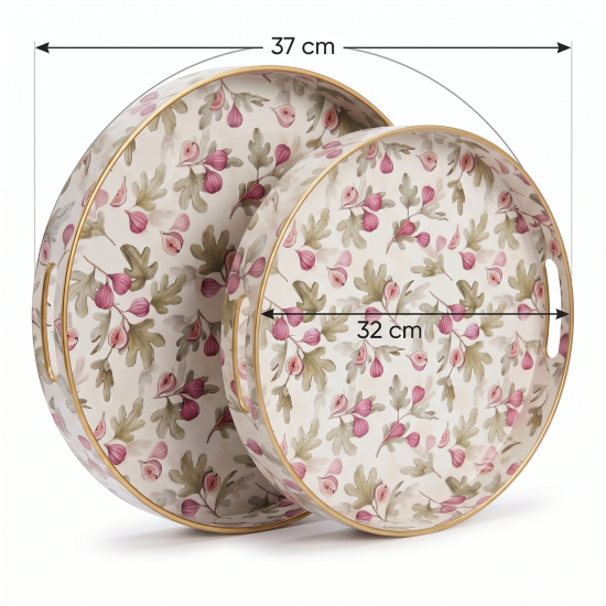 Tray Set 2 Pcs