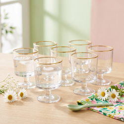 Glass Bowls 6 Pcs