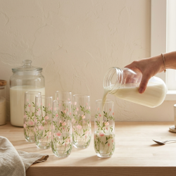 Glass Cups Set 6 Pcs
